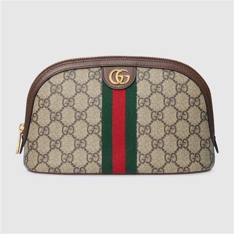 gucci large ophidia cosmetic case|gucci makeup bag pink velvet.